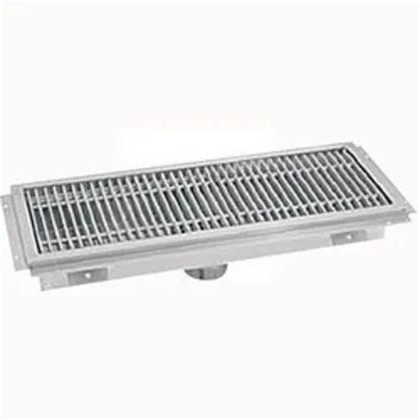 Stainless Steel SS Drain Trough with Grating at ₹ 39776.76/piece in ...