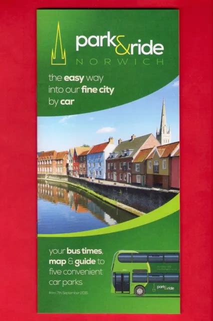 BUS TIMETABLE ~ Norwich Park & Ride - Operated by Konectbus of Dereham ...