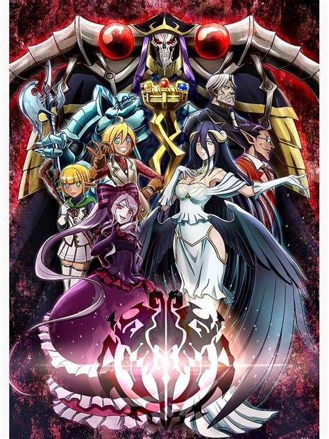 "Overlord - Anime" Poster by Puigx | Anime, Manga anime, Anime drawings