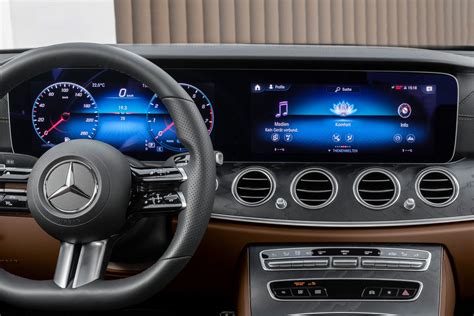 Interior of the future Mercedes-Benz E-Class Coupe and Cabriolet shown ...