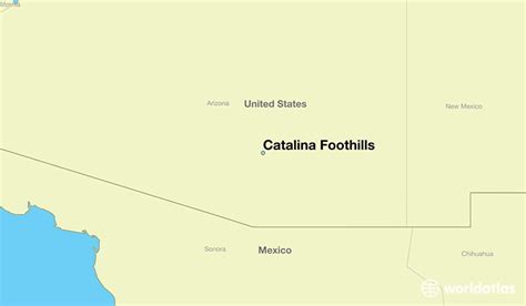 Where is Catalina Foothills, AZ? / Catalina Foothills, Arizona Map ...