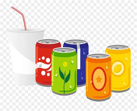 Download Beverage Clipart Soft Drink - Soft Drink Cartoon Png ...