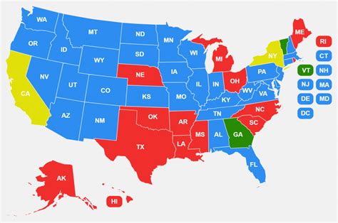 Concealed Carry States Map