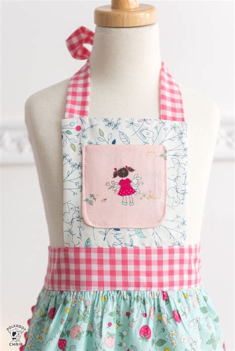 Apron Sewing Pattern How To Sew Childrens Aprons A Free Childs Apron ...