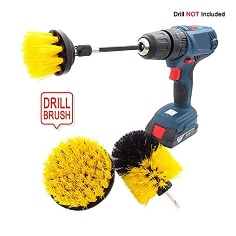 Drill Brush Attachment Set Power Scrubber Brush Multi-Function Drill ...