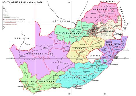 South Africa Maps | Printable Maps of South Africa for Download