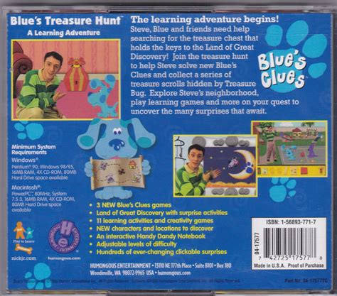 Blues Clues Treasure Hunt Game Download Mac