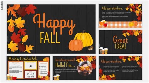 Free Fall Powerpoint Templates