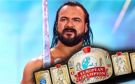 Drew McIntyre Pulling For WWE To Bring Back European Title