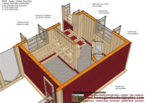 Storage Shed Chicken Coop | ... Chicken Coop Plans Construction ...