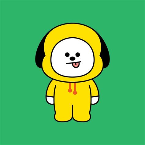 How To Draw Shooky Bt21 Line Friends Easy Drawings Dibujos | Images and ...