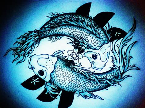 Design Ikan Koi Wallpaper