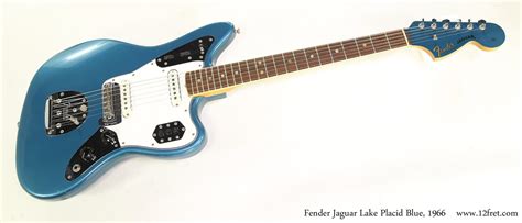 Fender Jaguar Lake Placid Blue, 1966 | www.12fret.com