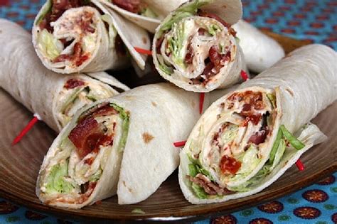 BLT Wraps - Recipe Girl