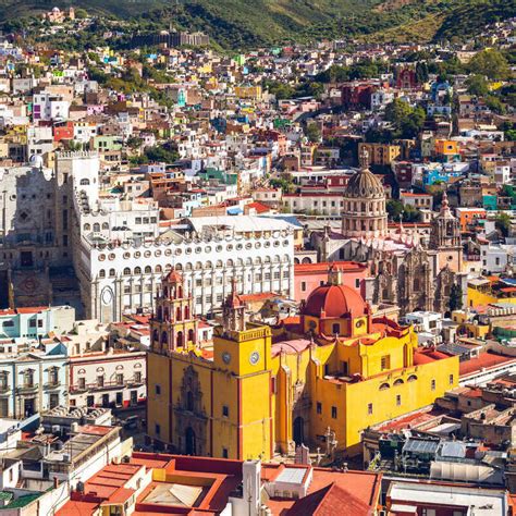 Aerial View Of Guanajuato, Mexico - Travel Off Path