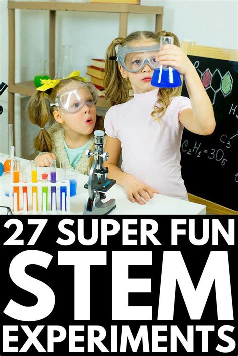 STEM experiments for kids: 27 fun ways to help them learn at home ...