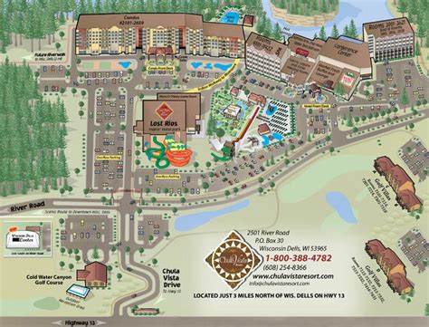 Kalahari Resort Wisconsin Dells Map