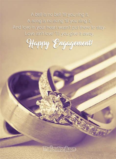 40 Engagement Wishes and Messages For Best Friend » True Love Words