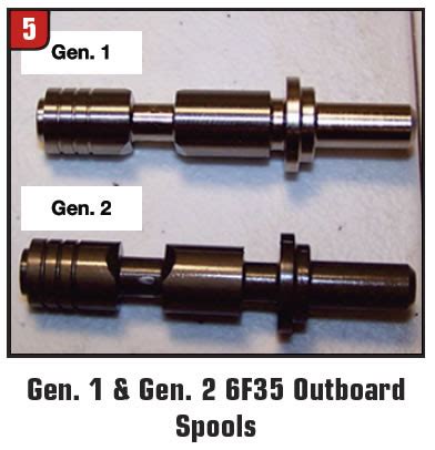 Solenoid Differences: Ford 6F35 Gen 1 vs. 2 - Transmission Digest