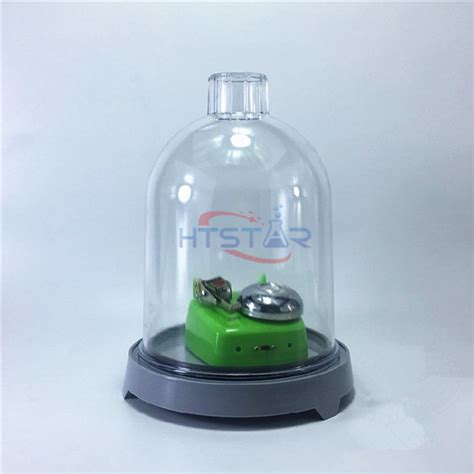 Bell in a Bell Jar with Glass Vacuum Hood Physics Lab Acoustics ...