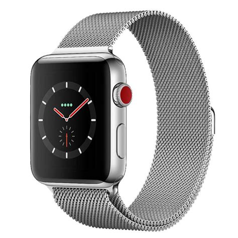 Apple Watch Series 3 42mm Thép GPS + LTE