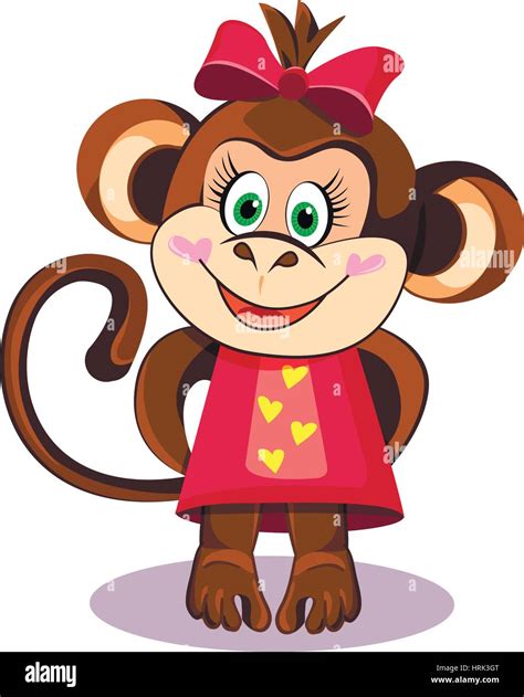 Girl with chimp hi-res stock photography and images - Alamy