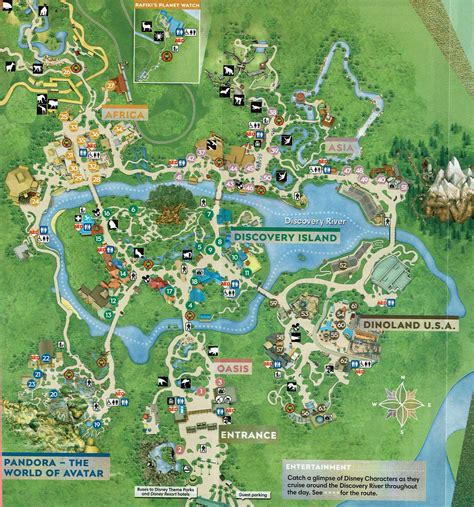 2022 Animal Kingdom Map – Walt Disney World - WDW Magazine