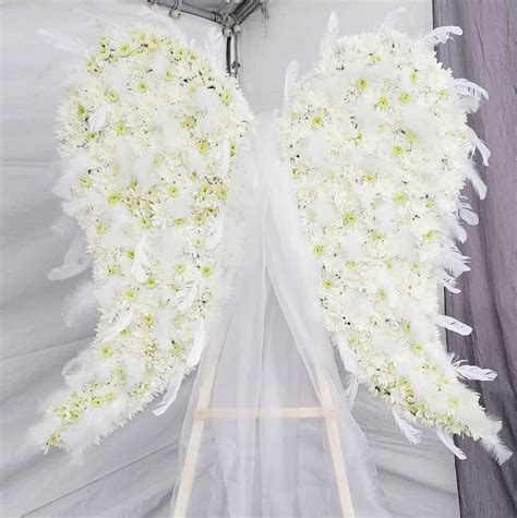 Skirted Angel Wings in Downey, CA | Chita's Floral Designs