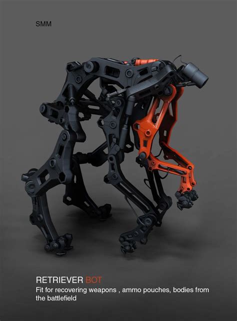 Mechanical design, Robot design, Robots concept