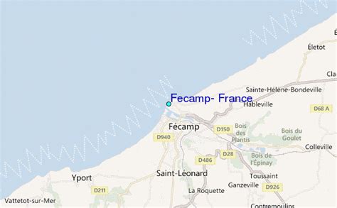 Fecamp, France Tide Station Location Guide