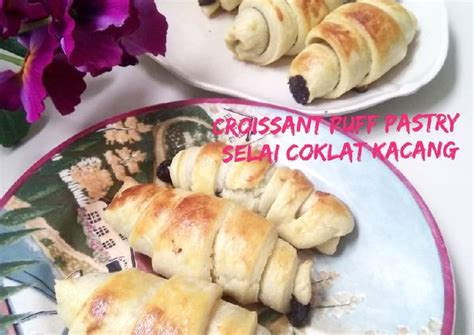 Resep Croissant Puff Pastry Selai Coklat Kacang Homemade oleh DEWI ...