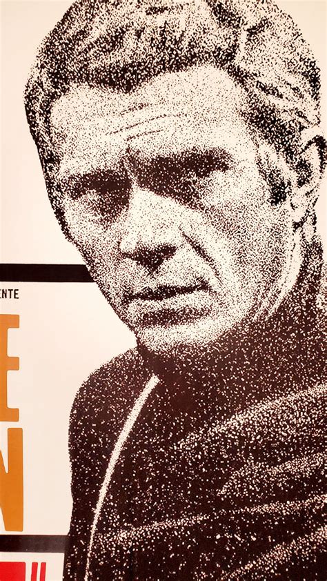 Steve McQueen Bullitt Vintage Poster