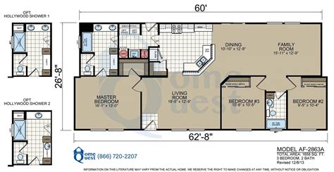 Champion Manufactured Home Floor Plans for sale, California