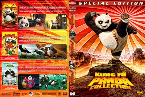 Kung Fu Panda Collection dvd covers (2008-2016) R1 Custom