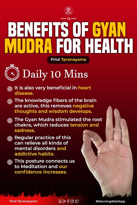 Gyan Mudra: Importance, How to do, Benefits, Side Effect 7pranayama ...