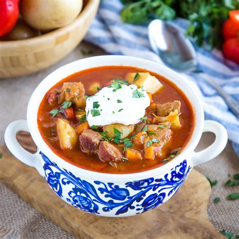 Traditional German Goulash Soup Recipe | Blog Dandk