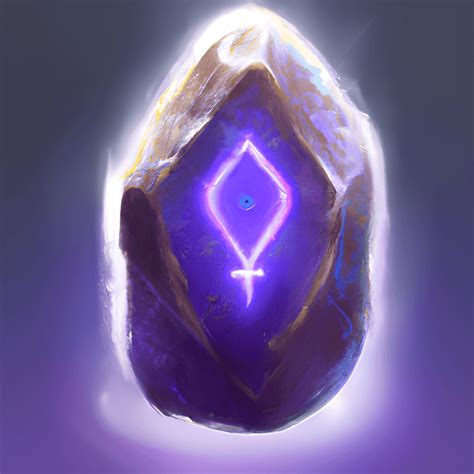 Magic Spell Stone Rune Icon · Creative Fabrica