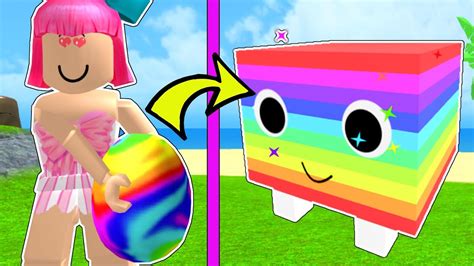 Roblox: *OVERPOWERED* RAINBOW PET CHALLENGE!!! - PET SIMULATOR [3 ...