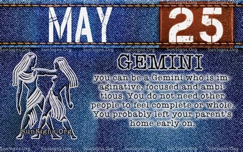 May 25 Zodiac Horoscope Birthday Personality - SunSigns.Org