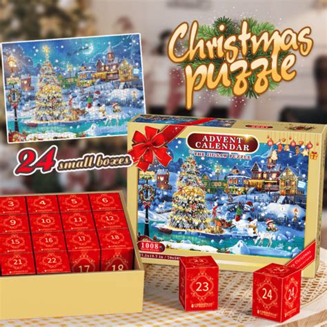 Advent Calendar 2023 - Contains 24 box puzzle gifts - Lulunami