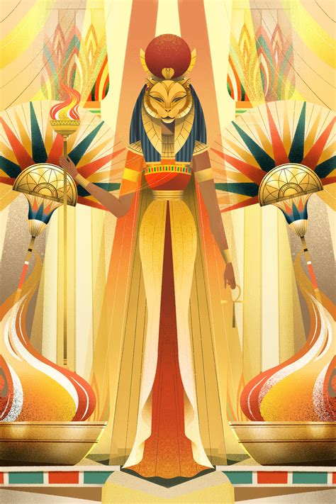 Gods and Goddesses of Ancient Egypt: Egyptian Mythology :: Behance