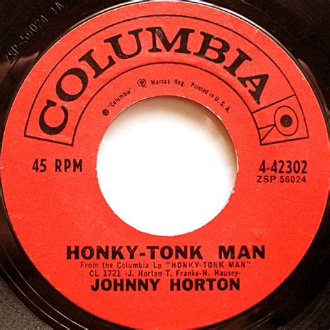 Johnny Horton - Honky-Tonk Man (1962, Vinyl) | Discogs