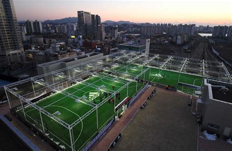 The weird to the wonderful— football pitches of the world