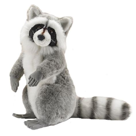 Large Stuffed Raccoon Conservation Critter by Wildlife Artists