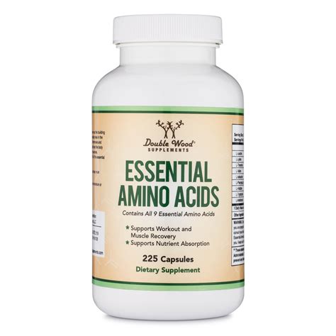 Essential Amino Acids - 1 Gram Per Serving Powder Blend of All 9 ...