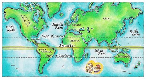 ekvatorn karta Africa equator countries through politcal map equatore ...