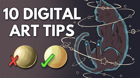 10 Tips for Beginner Digital Artists - YouTube