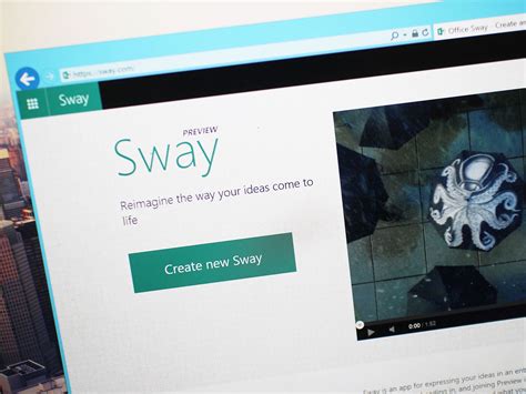 Microsoft adds interactive charts and more to Sway presentation tools ...