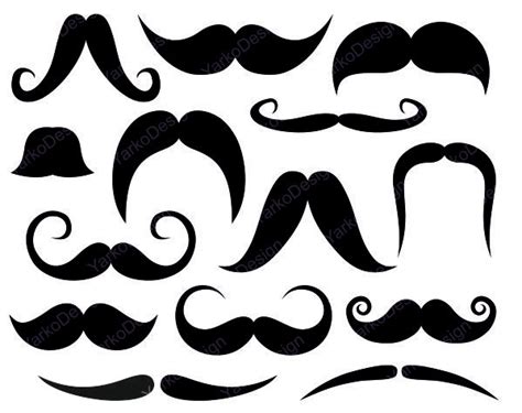 Free Curly Mustache Cliparts, Download Free Curly Mustache Cliparts png ...