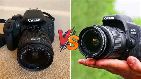 Canon 700d vs 750d - YouTube